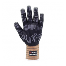 Рукавиці TIGERFLEX DOUBLE LIGHT, нейлон, покриття нітрил, пара, розмір 9